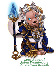 Lord Admiral Jaina Proudmoore