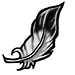 Tipped Feather